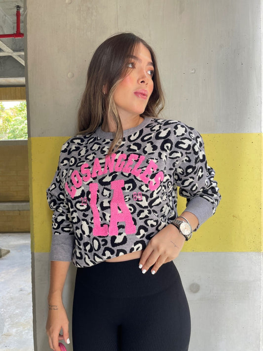 BUZO ANIMAL PRINT