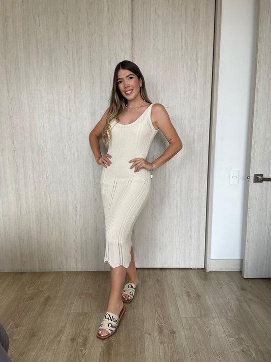 Vestido tejido